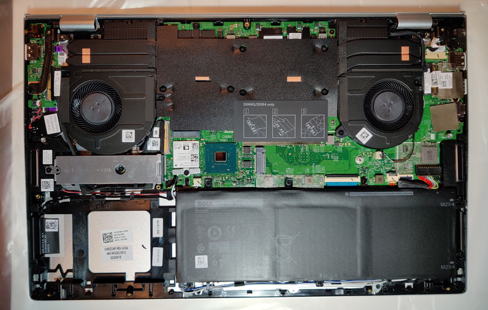 Tastiera Con Palmrest Retroilluminata Per DELL Inspiron 15 7501 - Modello FY5WK, Colore Argento - Foto 6